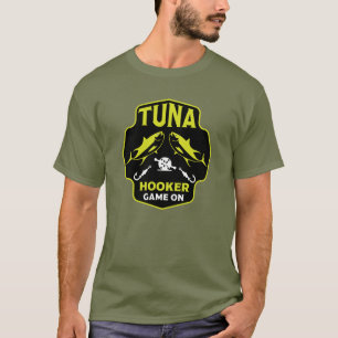 Hooked On Tuna Fishing T-Shirt