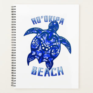 Ho'okipa Beach Hawaii Vacation Tribal Turtle Planner
