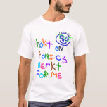 hookt on fonics T-Shirt<br><div class="desc">This is how I got through high school</div>