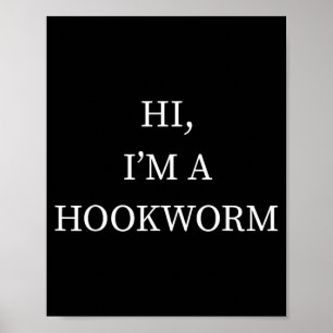Hookworm Parasite Halloween Shirt Funny Last Poster