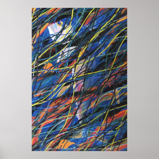 Hooky from school poster (Front)