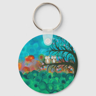 Hoolandia (c) 2013 – Owl Couples Keychain