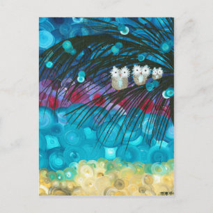 Hoolandia (c) 2013 – Owl Expressions Series Postcard