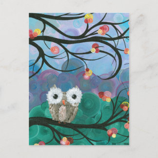 Hoolandia (c) 2013 – Owl Expressions Series Postcard