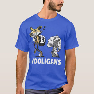 Hooligan Fo And A Thug Rabbit Smoking Joint T-Shirt