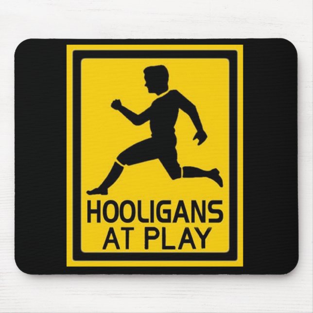 Hooligans At Play Mouse Pad (Front)