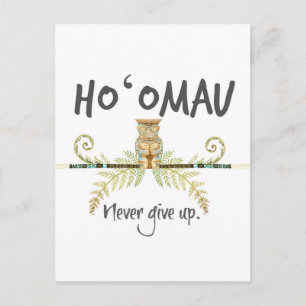 Ho'Omau Tiki Postcard