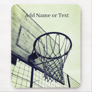 Hoop Dreams Basketball Mouse Pad