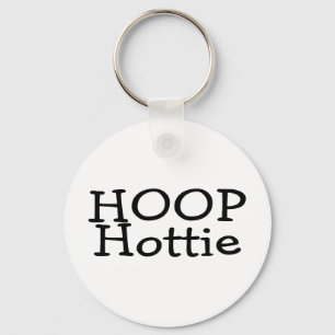 Hoop Hottie Keychain