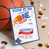 Hoop It Up Little Rookie Basketball 1st Birthday