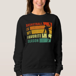 Hoop Life Basketball Senior Basketball Graduating Sweatshirt