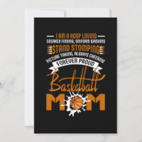 Hoop Loving Sneaker Finding Uniform Basketball Mom