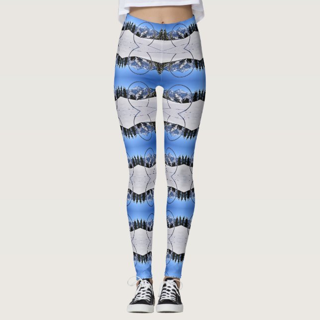 Hoop Mountain Love Leggings (Front)
