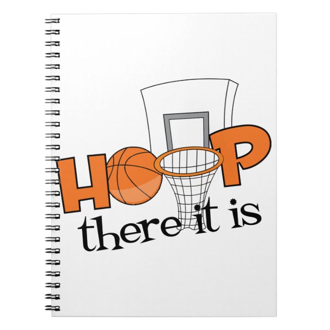 Hoop There It Is Notebook (Front)