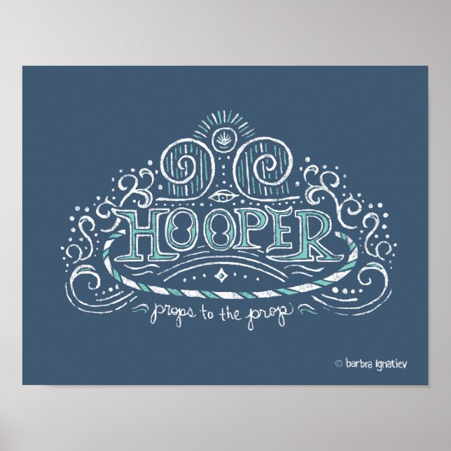 Hooper 11x14 Poster (Front)