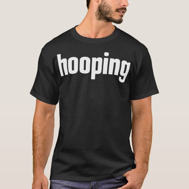 Hooping Hooper Basketball T-Shirt (Front)