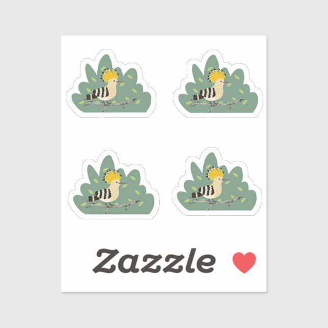 Hoopoe bird (Sheet)