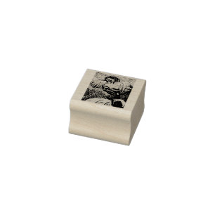 Hoopoe Rubber Stamp
