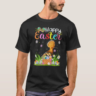 Hoopoes Bird Bunny Egg Hunting Funny Hoopoes Happy T-Shirt