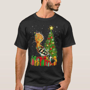 Hoopoes Bird Xmas Holiday Santa Hoopoes Christma T-Shirt