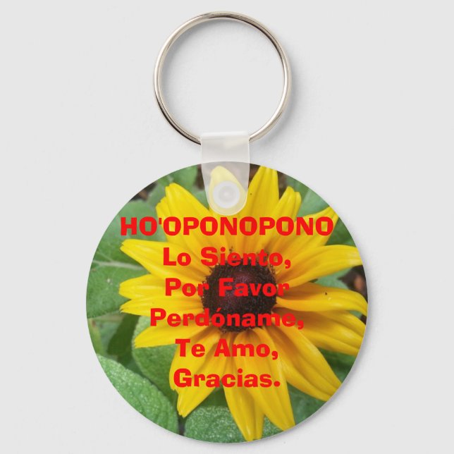 HO'OPONOPONO COLECTION KEYCHAINS (Front)