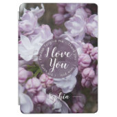 Ho'oponopono flower background Personalized  Case- iPad Air Cover (Front)