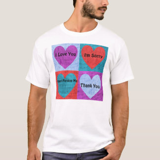 Ho'oponopono Four Phrases Mens T-Shirt