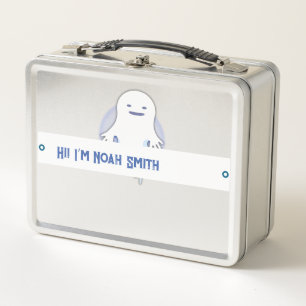 Ho'oponopono Ghosts Healing & Funny Two-Tone Metal Lunch Box