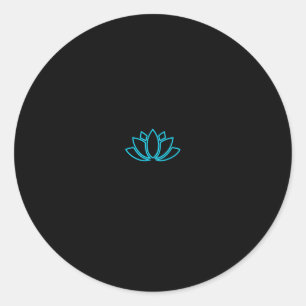 Ho'Oponopono Healing Prayer I Love You Thank You Classic Round Sticker
