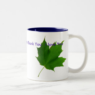 Ho'oponopono Maple Leaf Mug