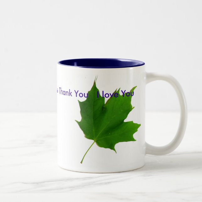 Ho'oponopono  Maple Leaf Mug (Right)