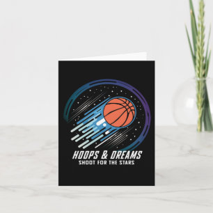 Hoops And Dreams - Basketball Lovers Gift  Card