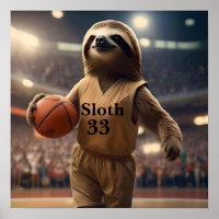 Hoops and Hangs: The Slam Dunking Sloth,