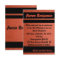 Hoops Bar Mitzvah Invitation Orange