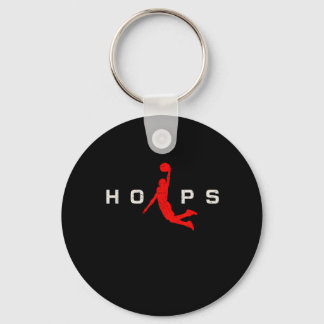Hoops - Basball Keychain