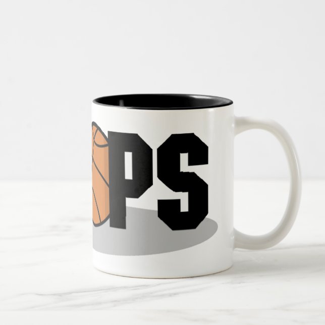 Hoops basketball mug (Right)