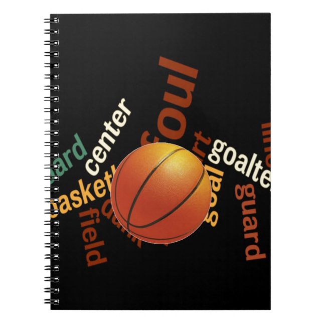 Hoops Basketball Sport Fanatics.jpg Notebook (Front)