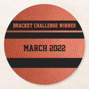 Hoops Bracket Challenge Winner Coasters