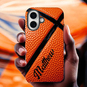Hoops Personalized iPhone 16 Case