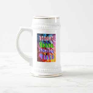 Hooray Brazil Carnival Vibes Beer Stein