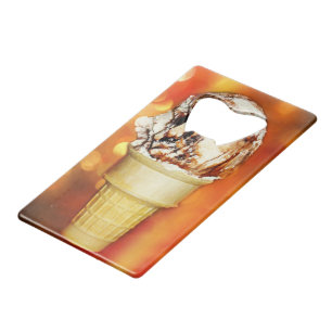 Hooray for Ice Cream Credit Card Bottle Opener