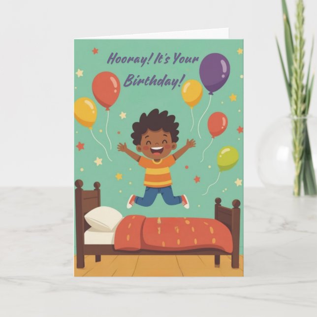 Hooray it's Your Birthday Card (Front)