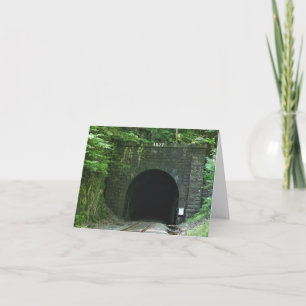 Hoosac Tunnel East Portal Florida MA Note Card