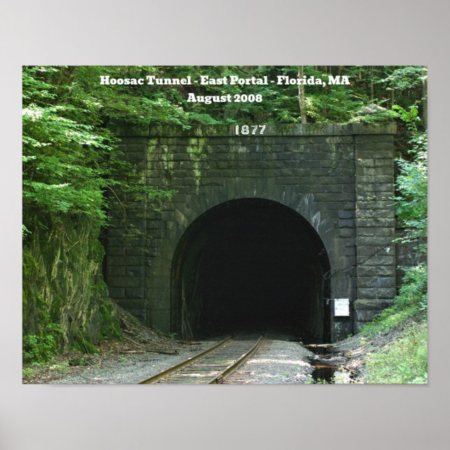 Hoosac Tunnel East Portal Florida MA  Poster (Front)