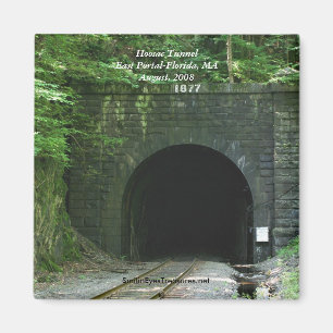 Hoosac Tunnel East Portal Floride MA Magnet