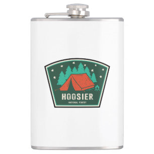 Hoosier National Forest Camping Hip Flask