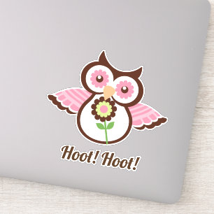 Hoot Hoot! Adorable spring owl floral