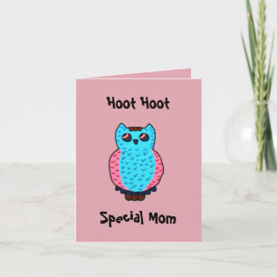 Hoot Hoot Mother's Day Card
