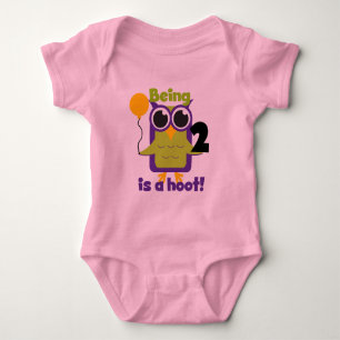 Hoot Owl 2nd Birthday T shirts and Gifts