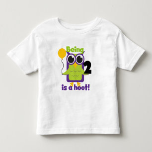Hoot Owl 2nd Birthday T shirts and Gifts